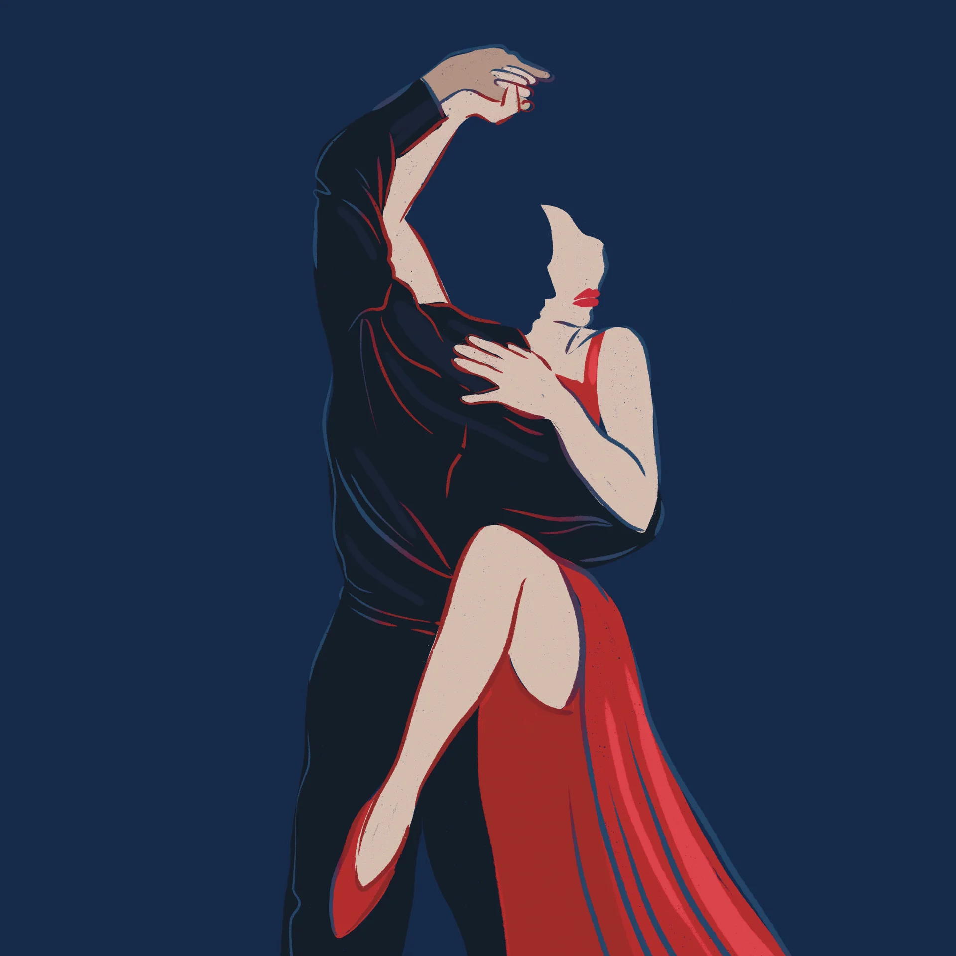 Tango Piazzola - grafika