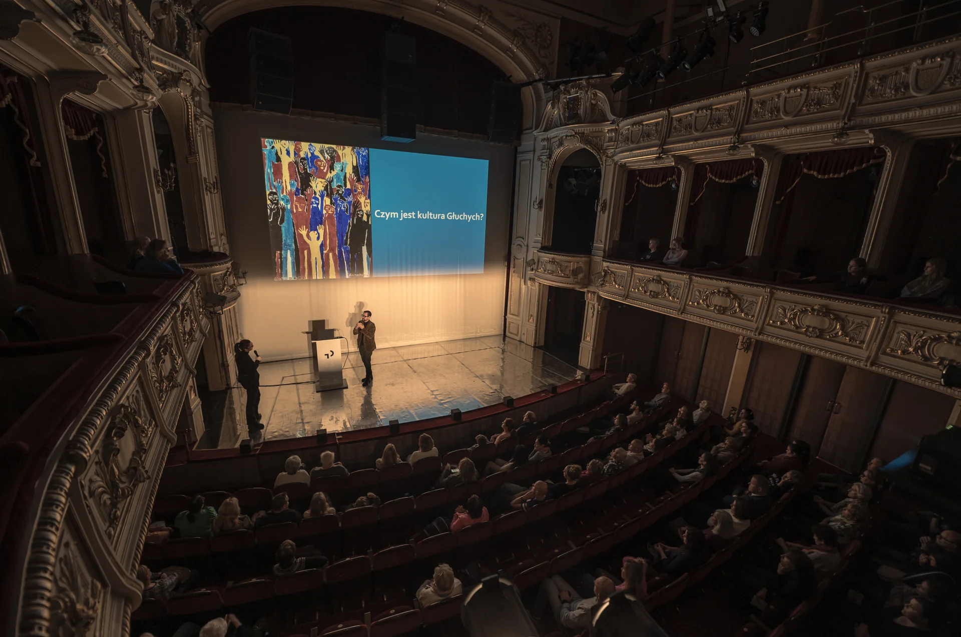 Wykład "Prawdy i mity o kulturze Głuchych". 