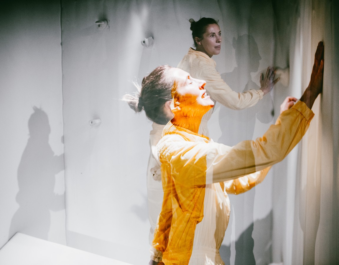 Zdjęcie Anity Janci ze spektaklu "Wanda".