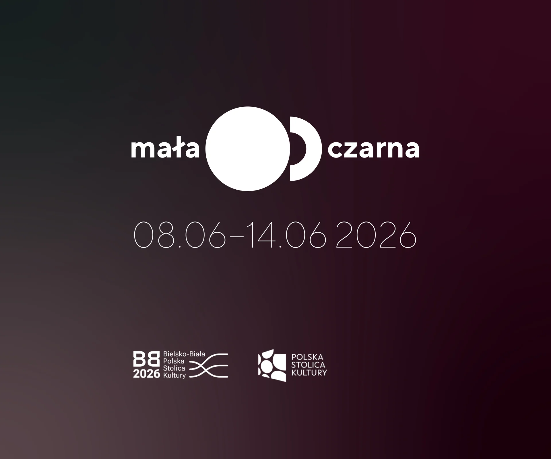 Logo festiwalu MAŁA CZARNA